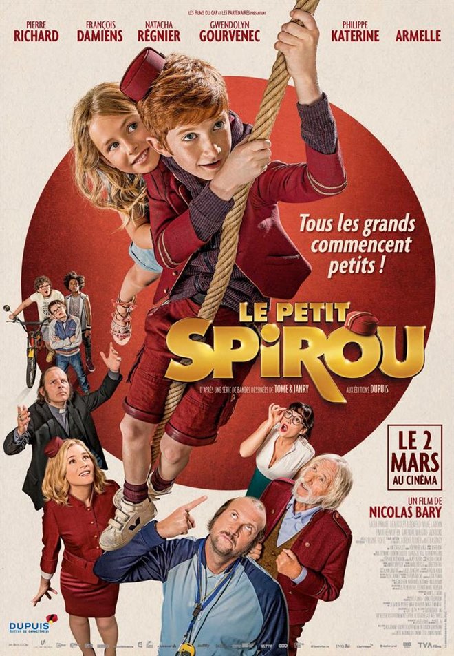 Little Spirou Large Poster