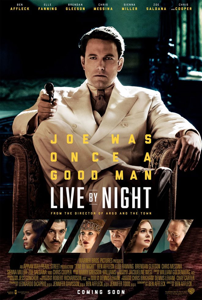 Live by Night Large Poster