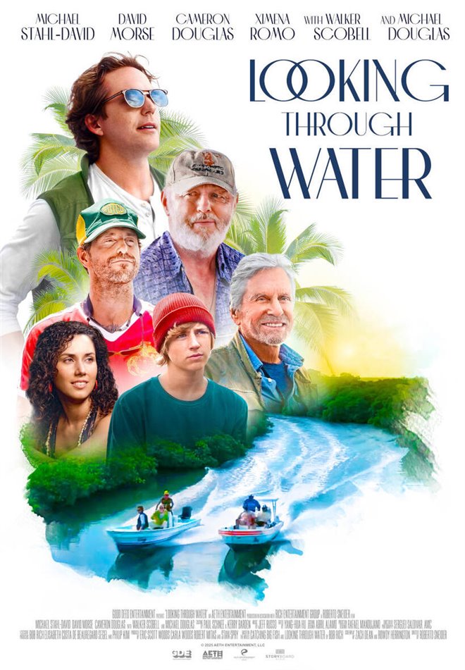 Looking Through Water Large Poster