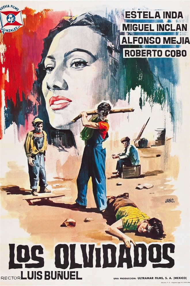 Los Olvidados (The Young and the Damned) Large Poster