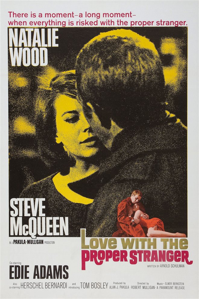 Love With the Proper Stranger (1963) Large Poster