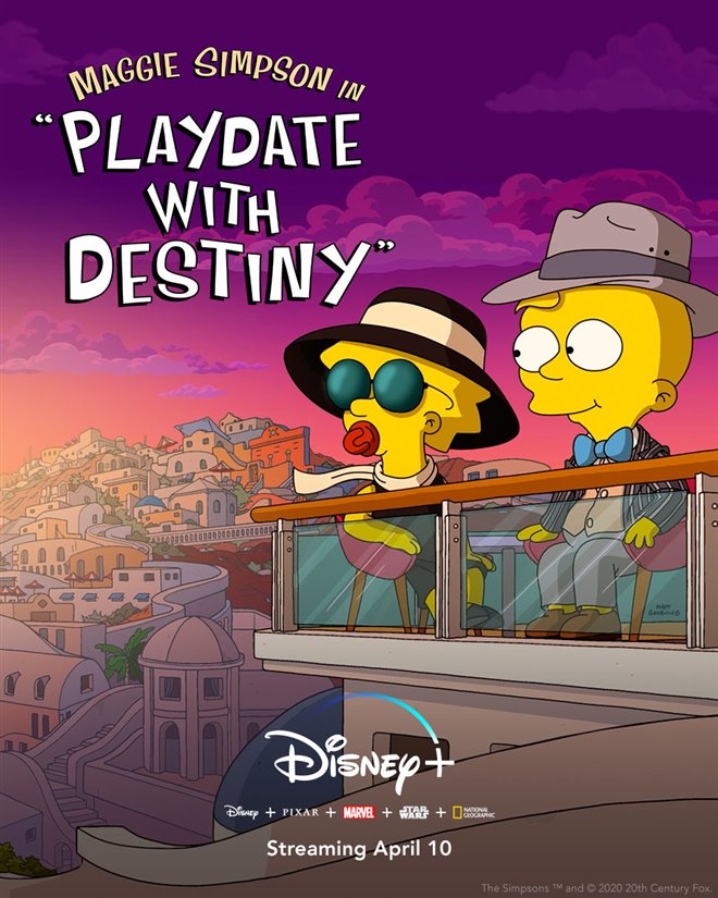 Maggie Simpson in 'Playdate With Destiny' (Disney+) Large Poster