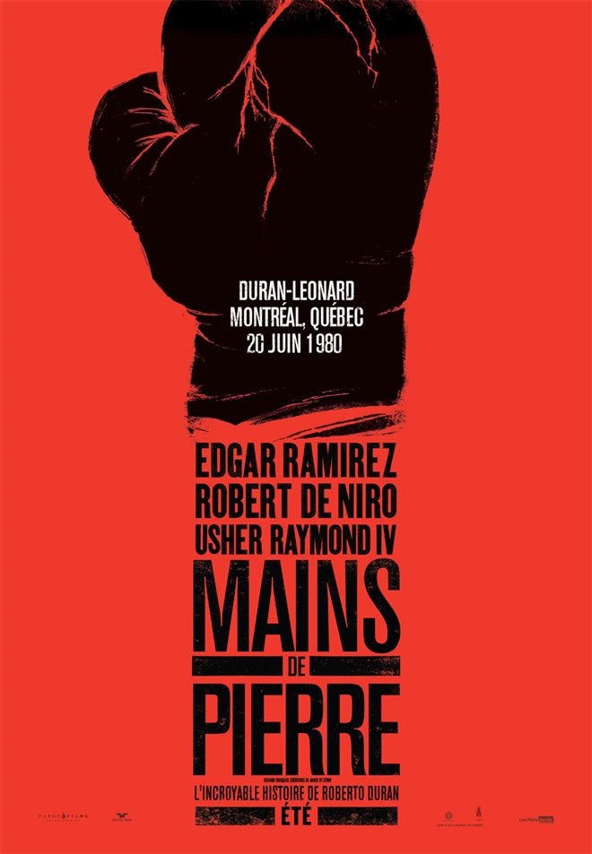 Mains de pierre Large Poster