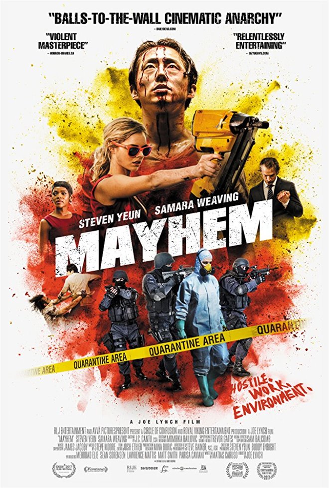 Mayhem Large Poster
