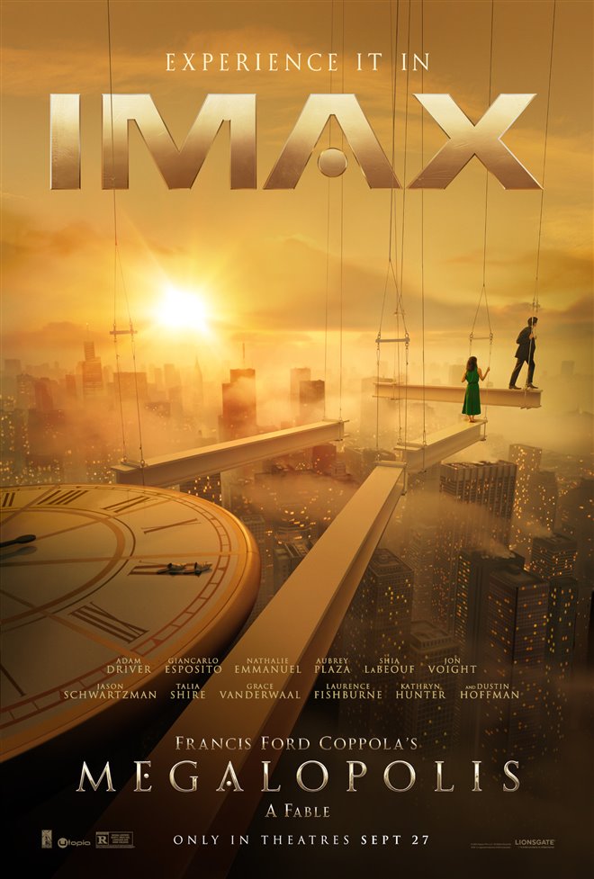 Megalopolis: The Ultimate IMAX Experience Large Poster