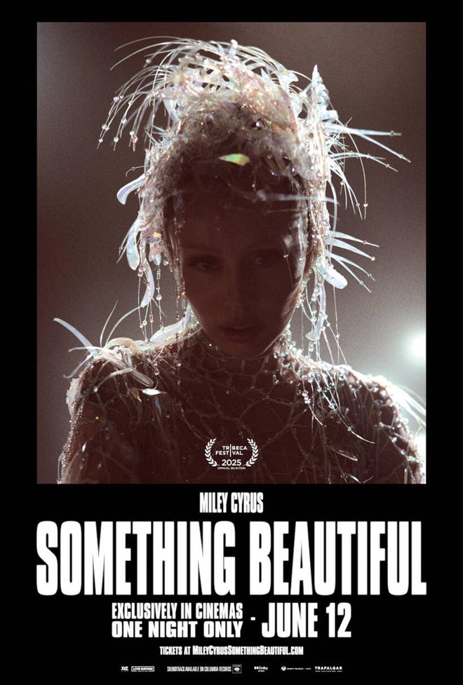 Miley Cyrus: Something Beautiful Large Poster