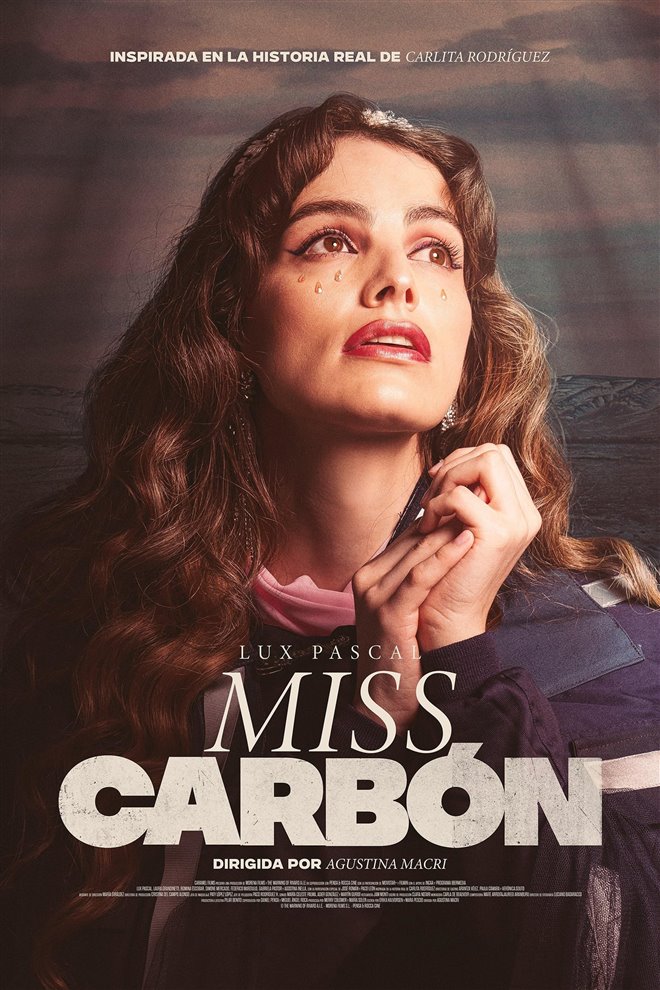 Miss Carbón Large Poster