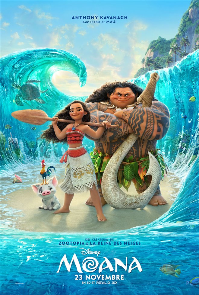 Moana (v.f.) Large Poster