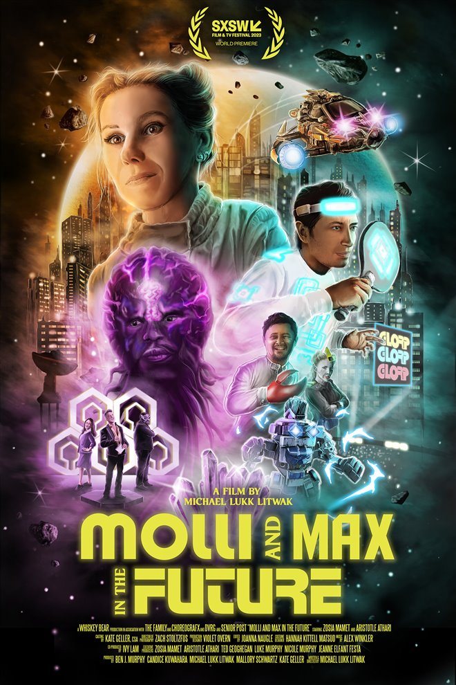 Molli and Max in the Future Large Poster
