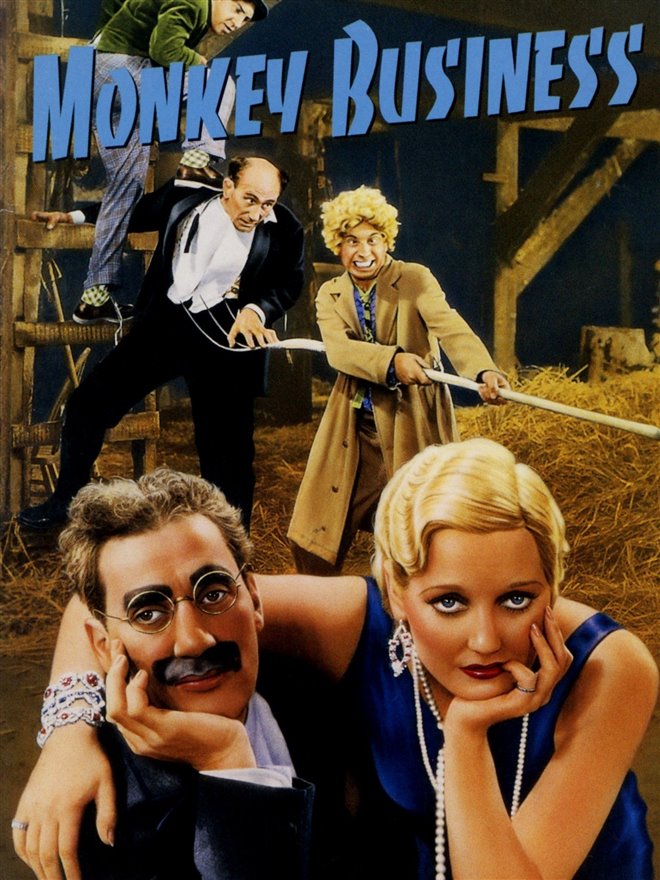 Monkey Business Large Poster