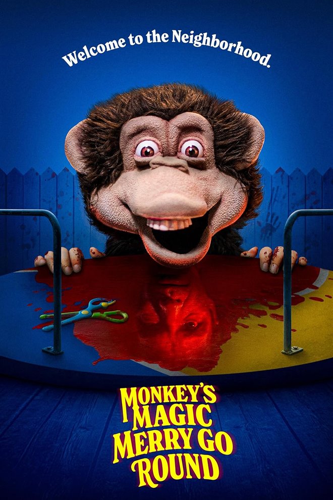Monkey's Magic Merry Go Round Large Poster