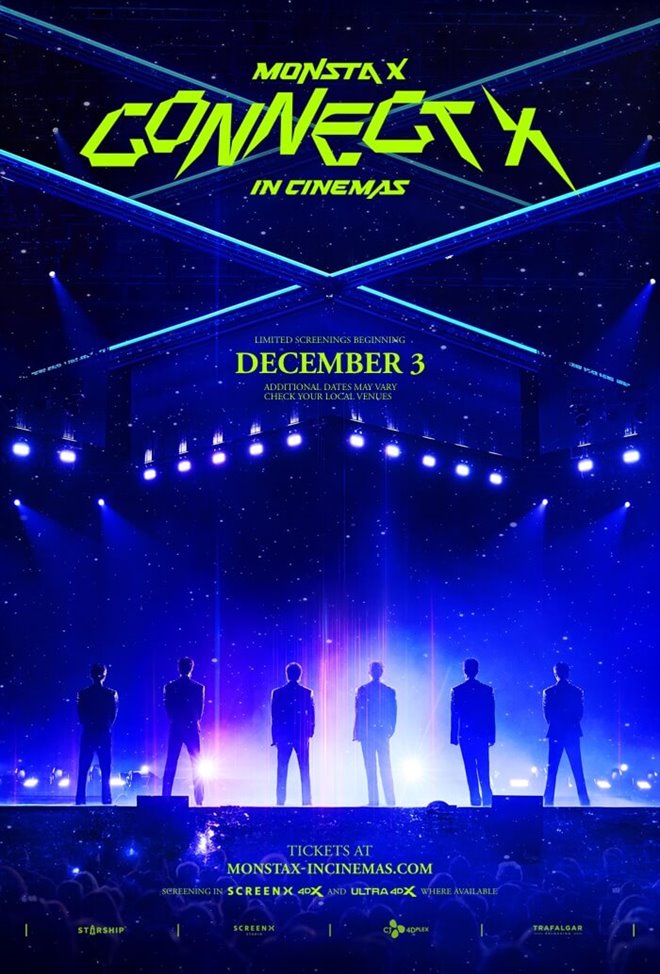 MONSTA X : CONNECT X IN CINEMAS Large Poster