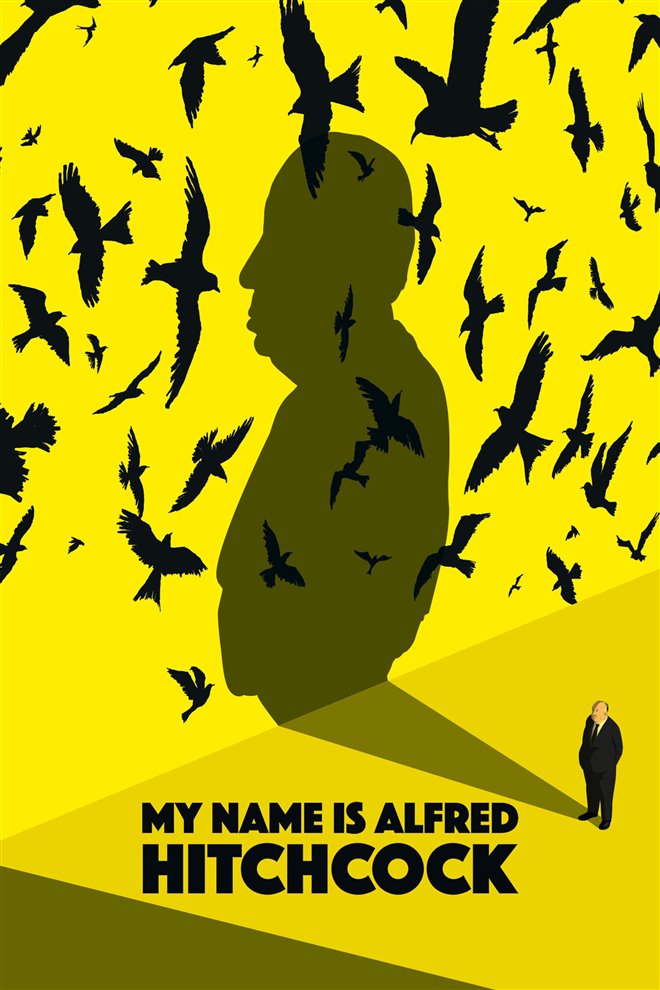 My Name Is Alfred Hitchcock Large Poster