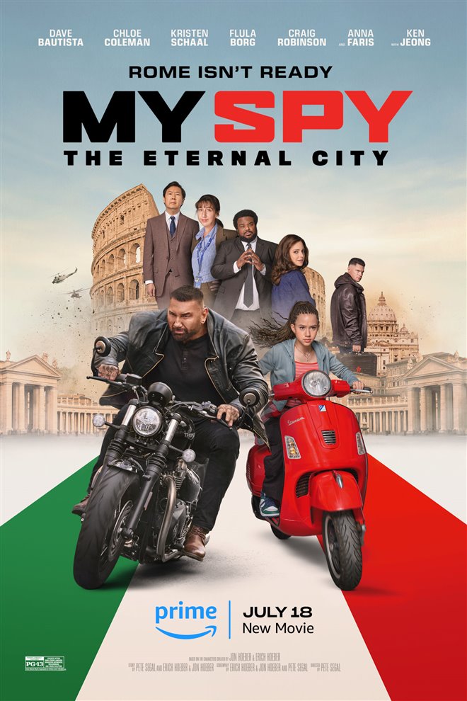 My Spy The Eternal City (Prime Video) Large Poster