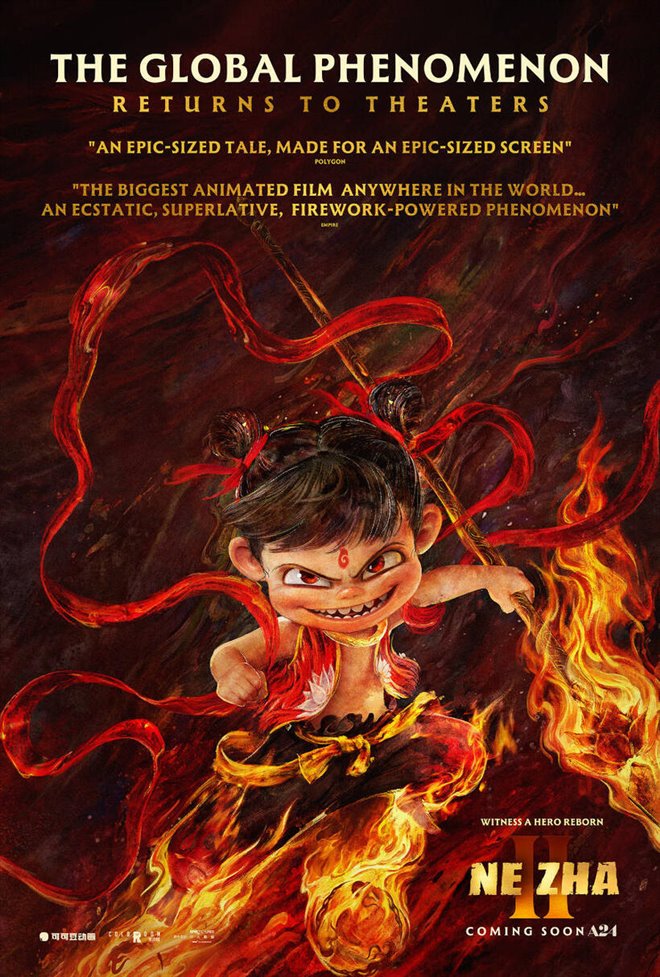 Ne Zha II 3D Large Poster