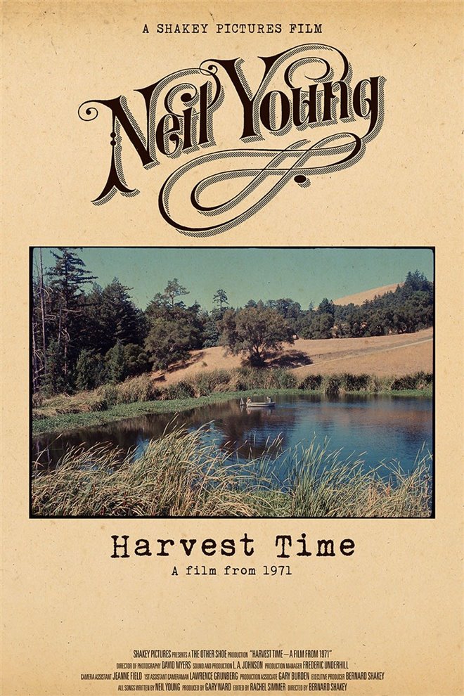 Neil Young: Harvest Time Large Poster