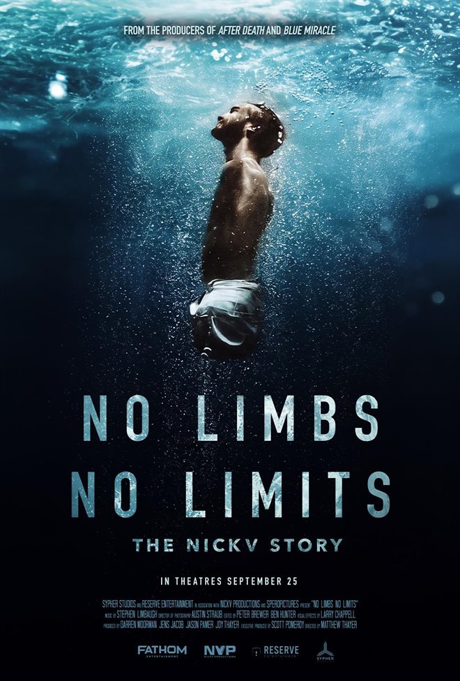 No Limbs, No Limits: The Nick V Story Large Poster