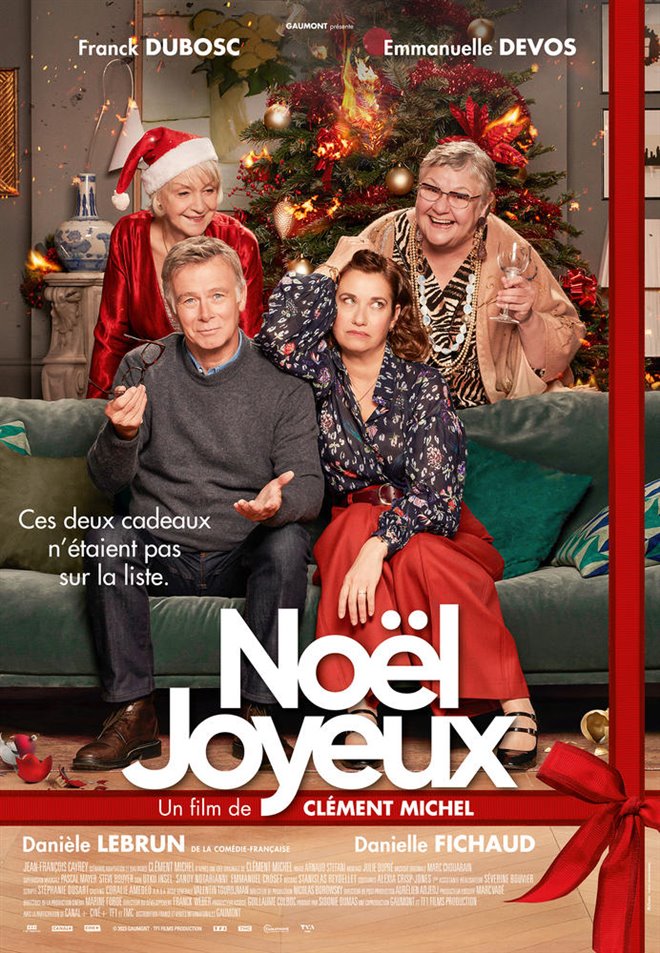 Noël Joyeux (v.o.f.) Large Poster