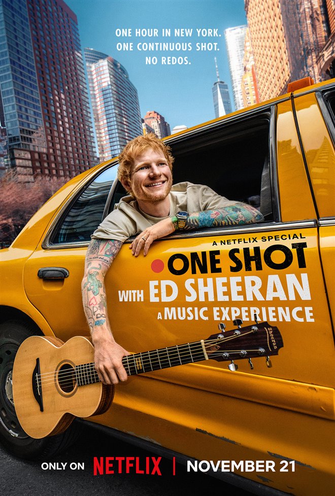 One Shot with Ed Sheeran (Netflix) Large Poster