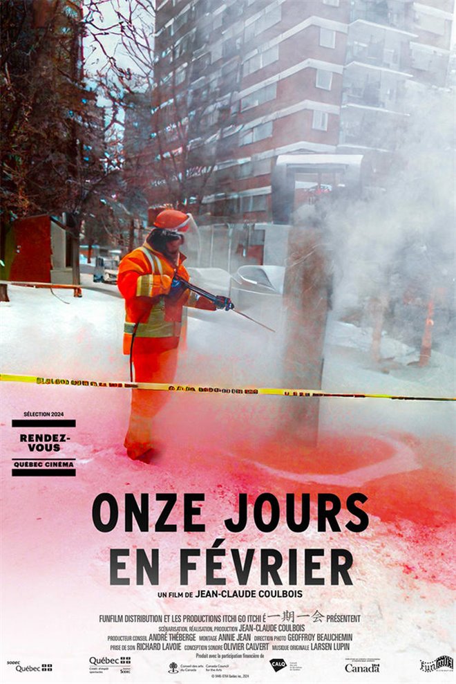 Onze jours en février (v.o.f.) Large Poster