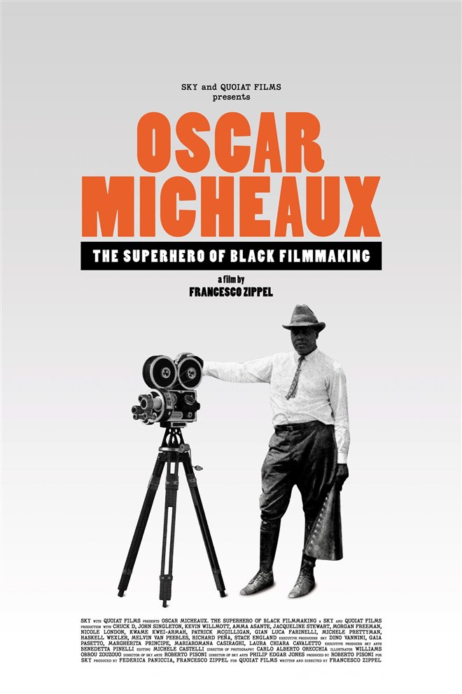 Oscar Micheaux: The Superhero of Black Filmmaking Large Poster