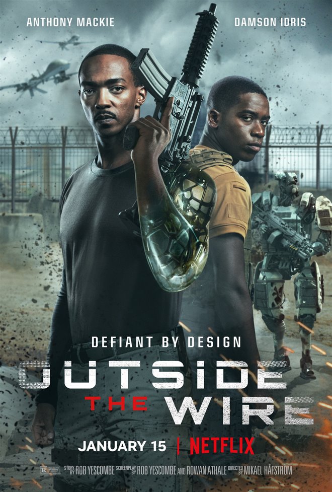 Outside the Wire (Netflix) Large Poster