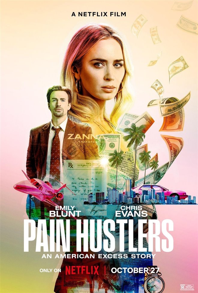 Pain Hustlers (Netflix) Large Poster