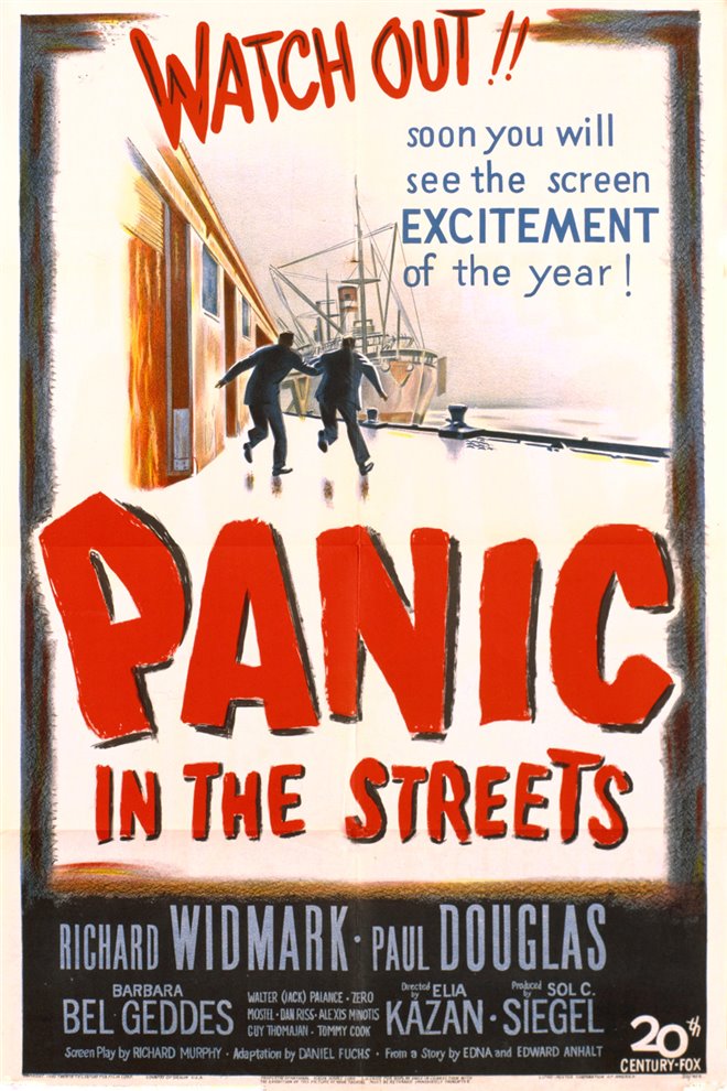Panic in the Streets (1950) Large Poster