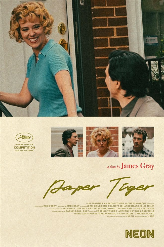 Paper Tiger Large Poster