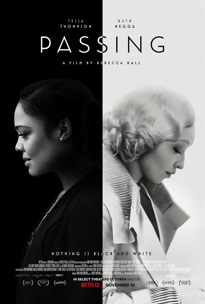 Passing (Netflix) movie large poster.