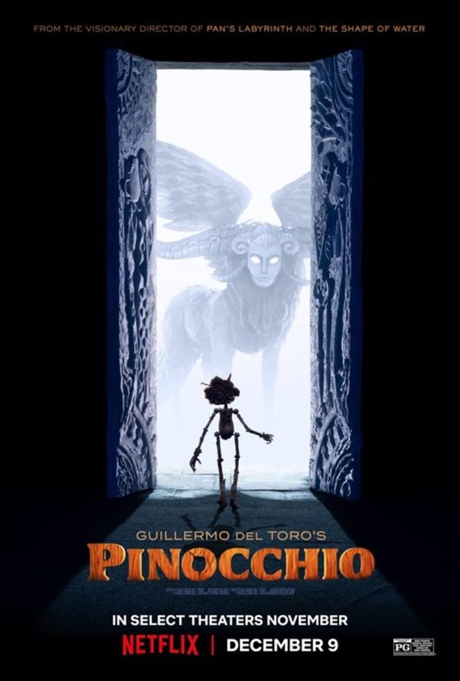 Pinocchio de Guillermo del Toro Large Poster