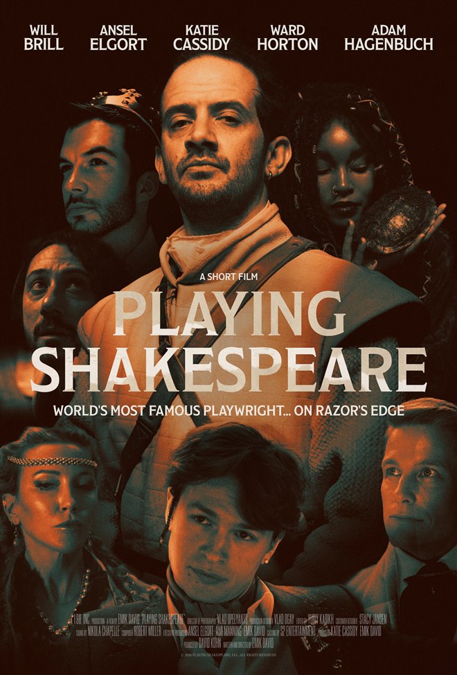 Playing Shakespeare Large Poster