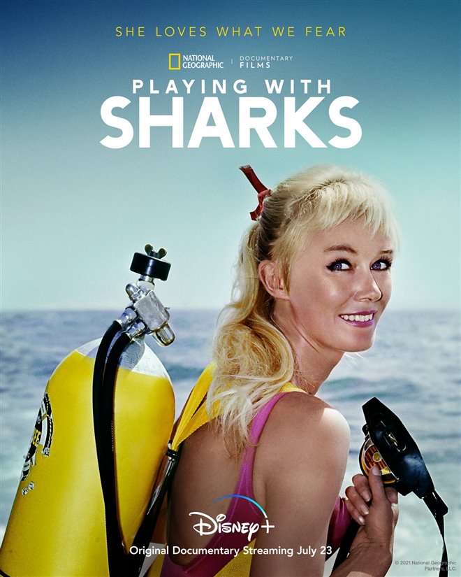Playing with Sharks (Disney+) Large Poster