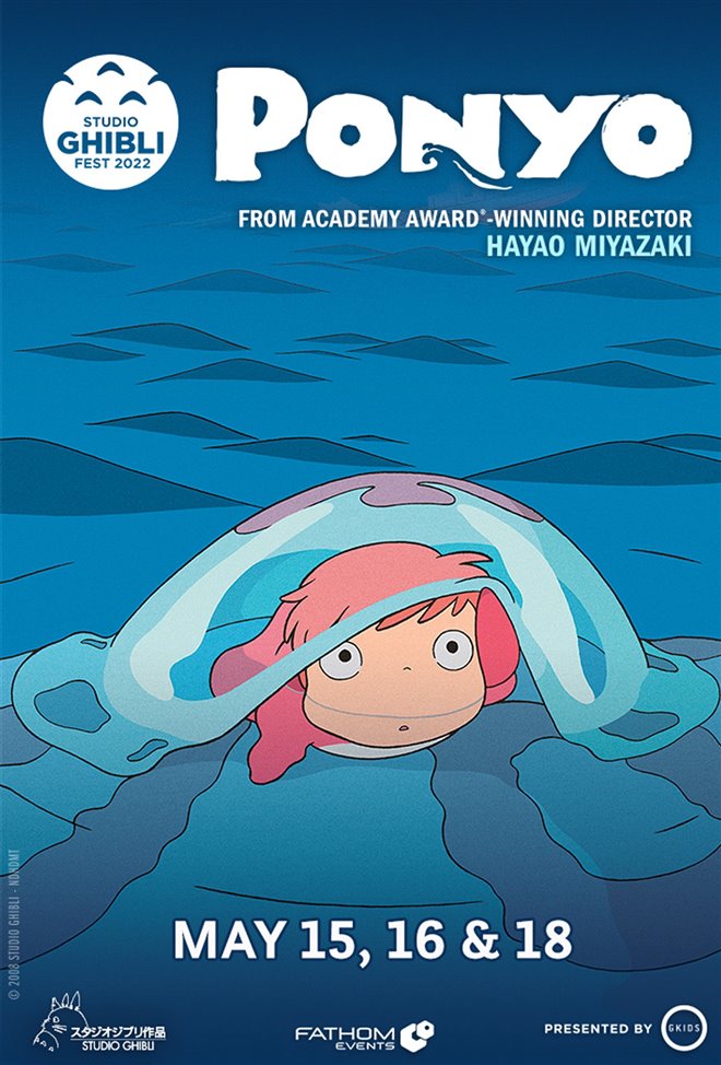 Ponyo - Studio Ghibli Fest 2022 Large Poster