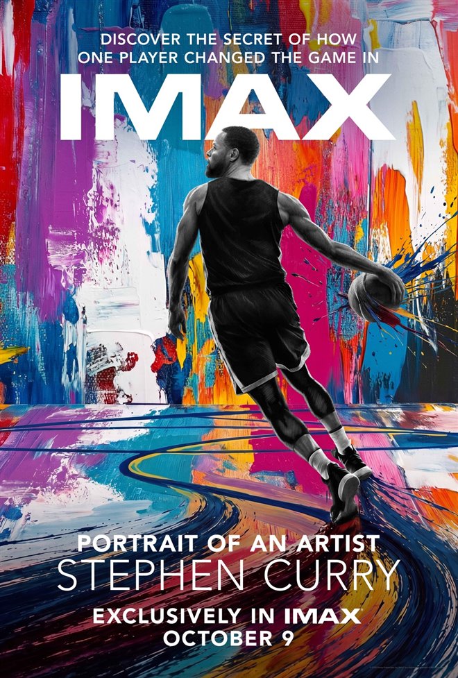 Portrait of an Artist: Stephen Curry Large Poster
