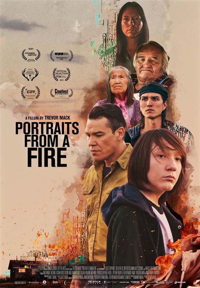 Portraits From a Fire Large Poster