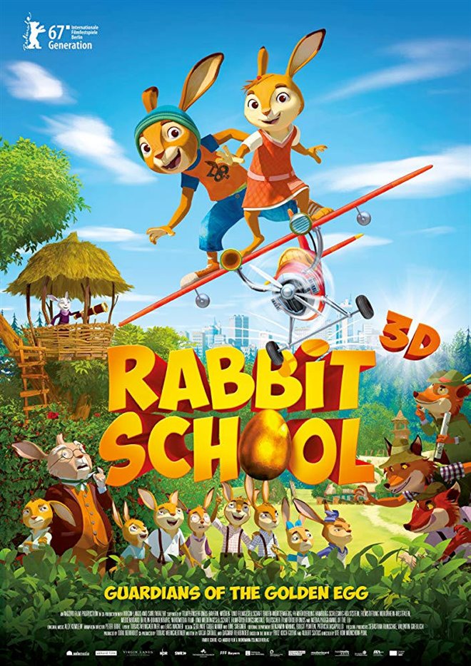 Rabbit School: Guardians of the Golden Egg Large Poster