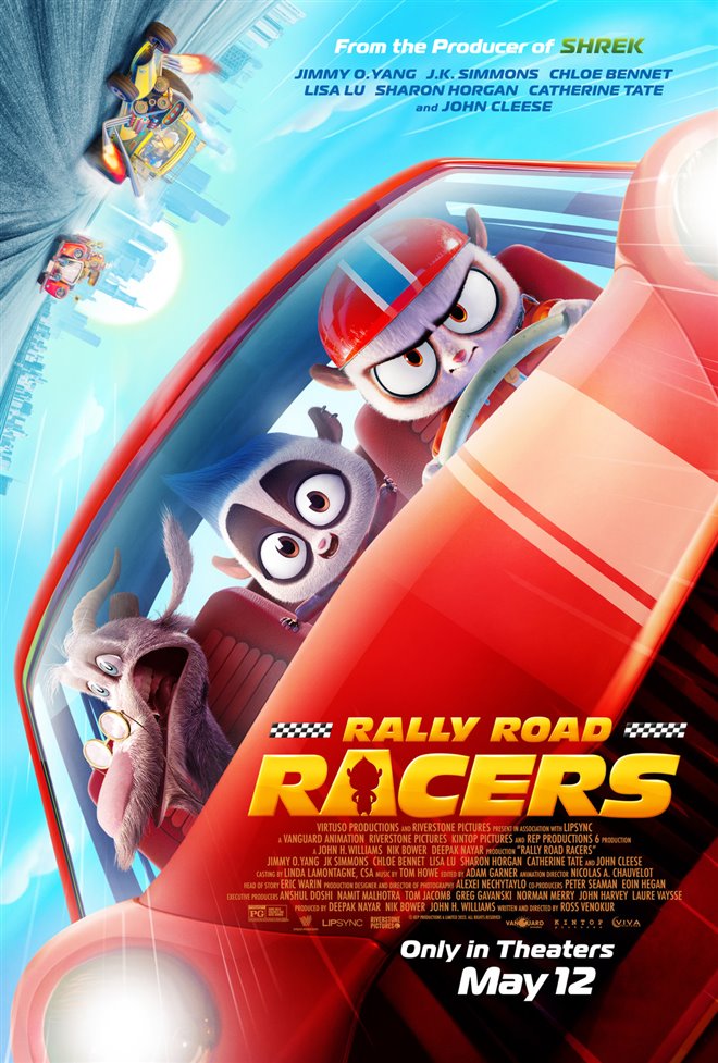Rally Road Racers Large Poster