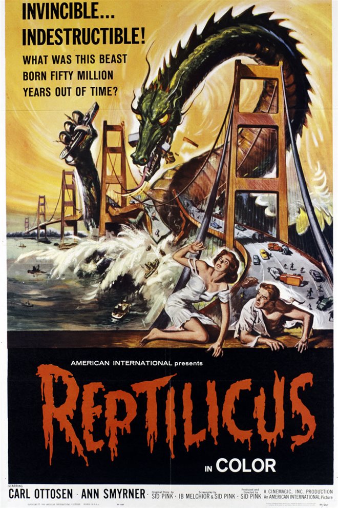 Reptilicus (1961) Large Poster