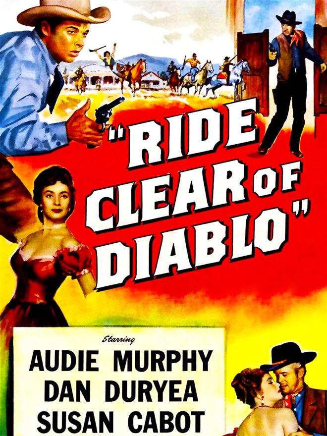 Ride Clear of Diablo Large Poster