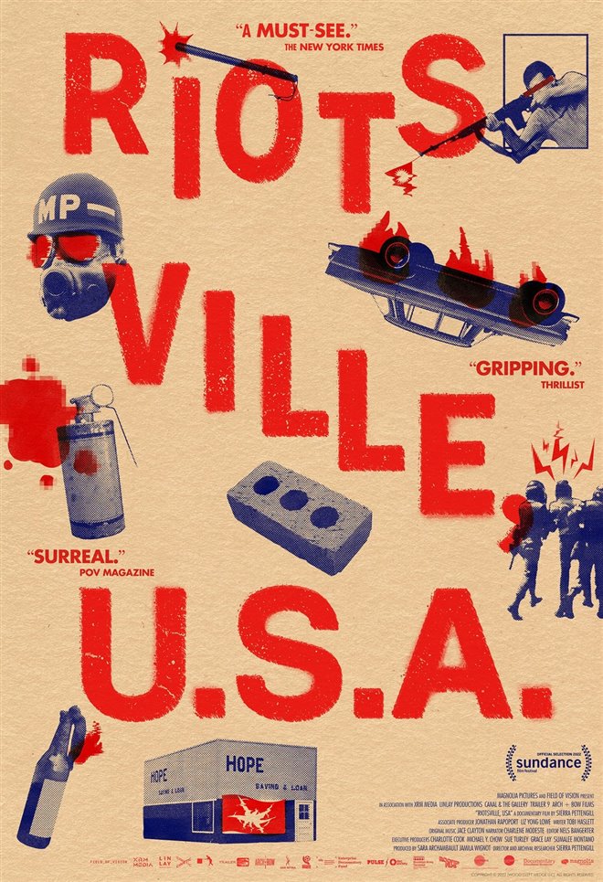 Riotsville, U.S.A. Large Poster