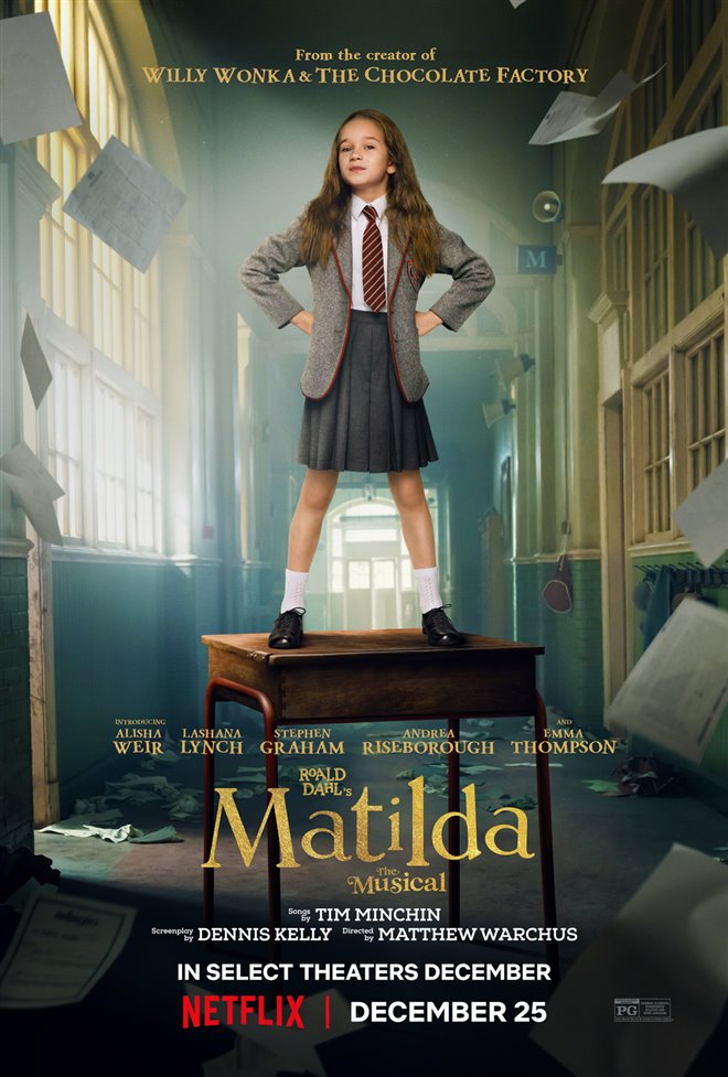 Roald Dahl's Matilda the Musical Large Poster