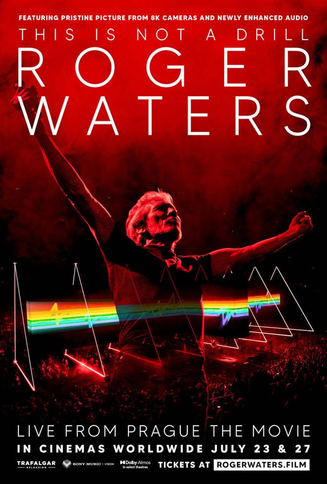 Roger Waters This Is Not A Drill: Live From Prague - The Movie Large Poster