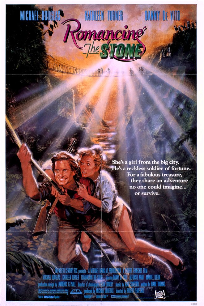 Romancing the Stone Large Poster