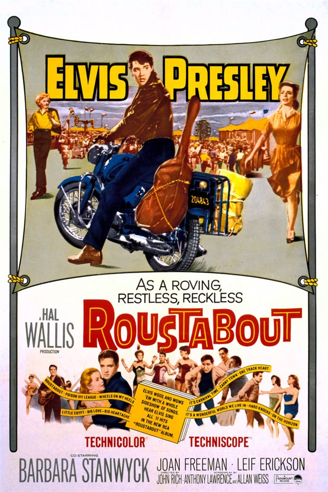 Roustabout (1964) Large Poster