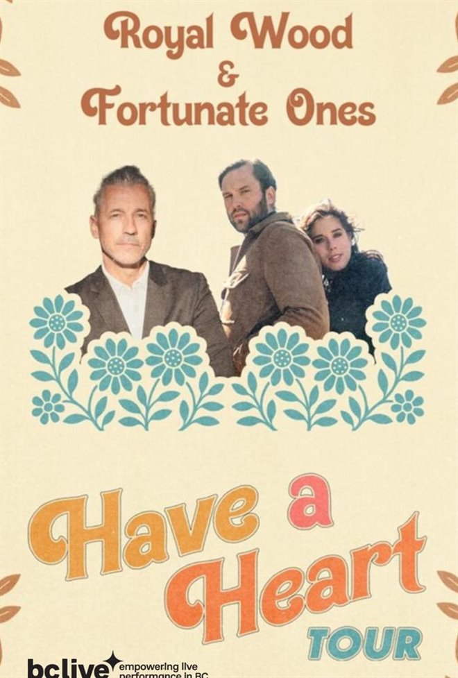 Royal Wood & Fortunate Ones Live @ The Towne Large Poster