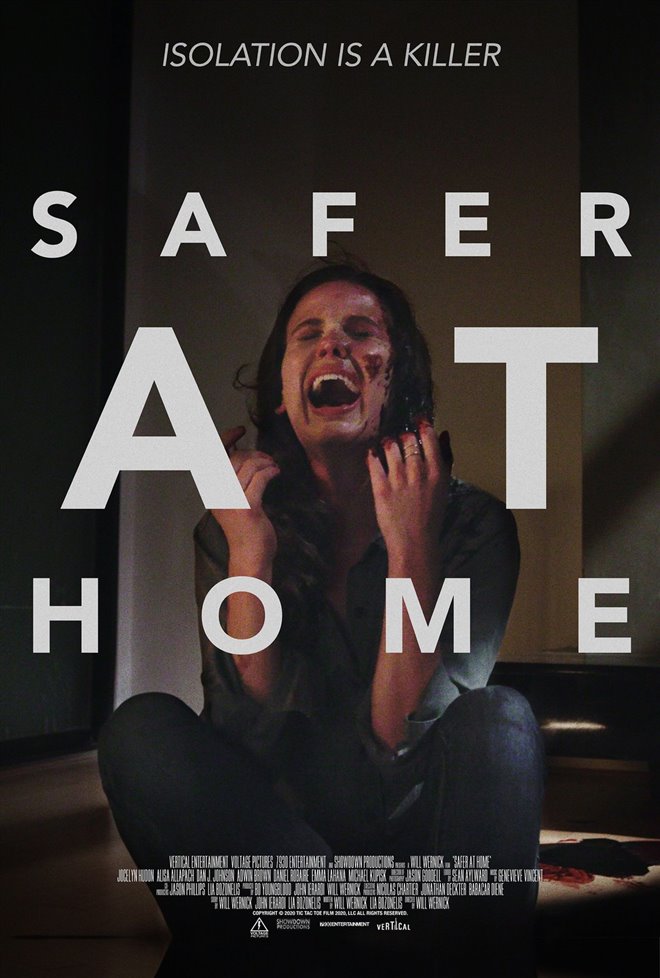 Safer at Home Large Poster