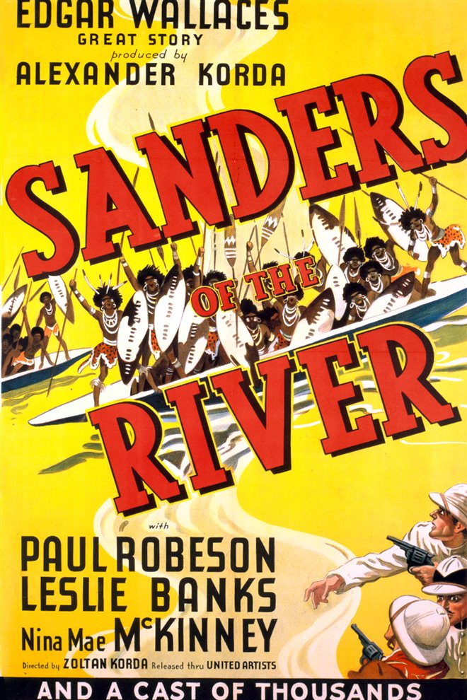 Sanders Of The River Large Poster