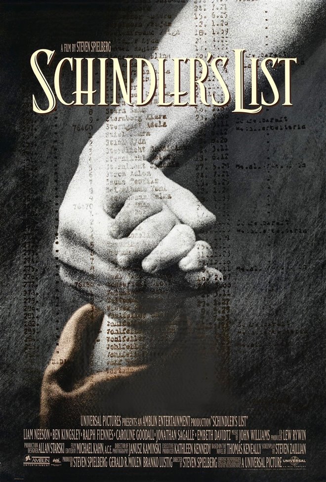 Schindler's List Large Poster