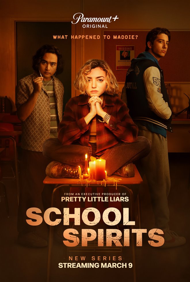 School Spirits (Paramount+) movie large poster.